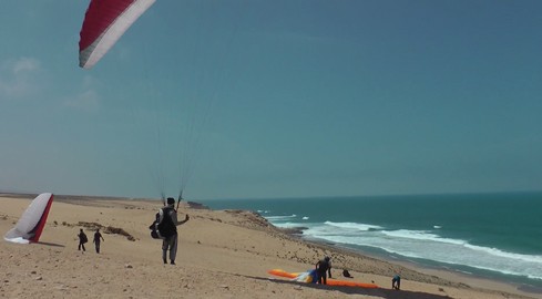 parapente maroc