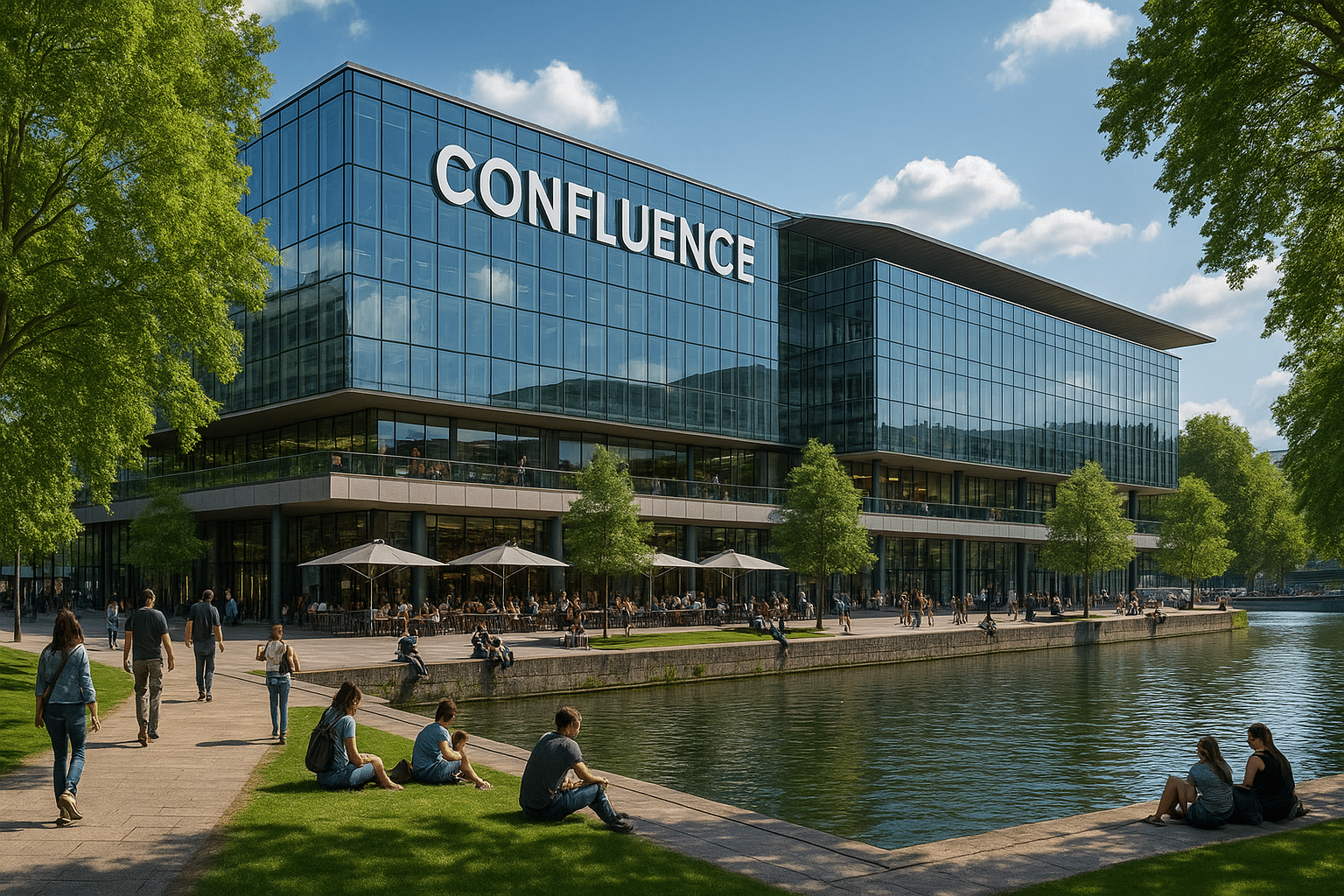 pôle de commerces et de loisirs confluence